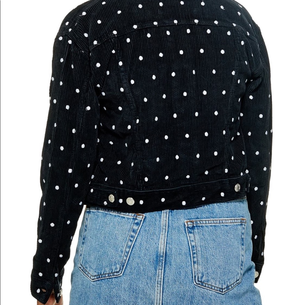 TopShop Cropped Jacket - Picture 2 of 4